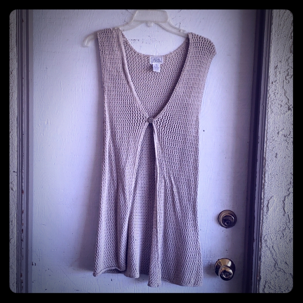 Casual Corner sweater vest
